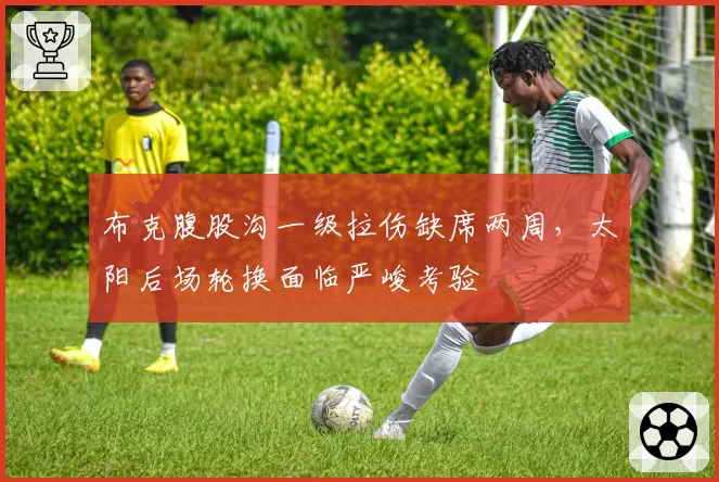 布克腹股沟一级拉伤缺席两周,太阳后场轮换面临严峻考验