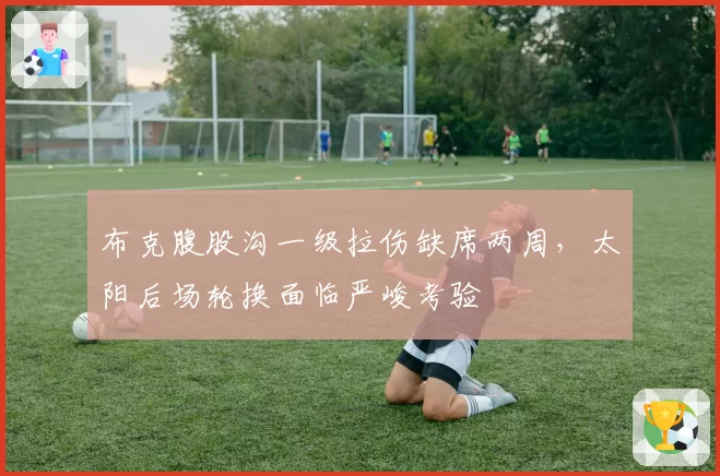 布克腹股沟一级拉伤缺席两周，太阳后场轮换面临严峻考验